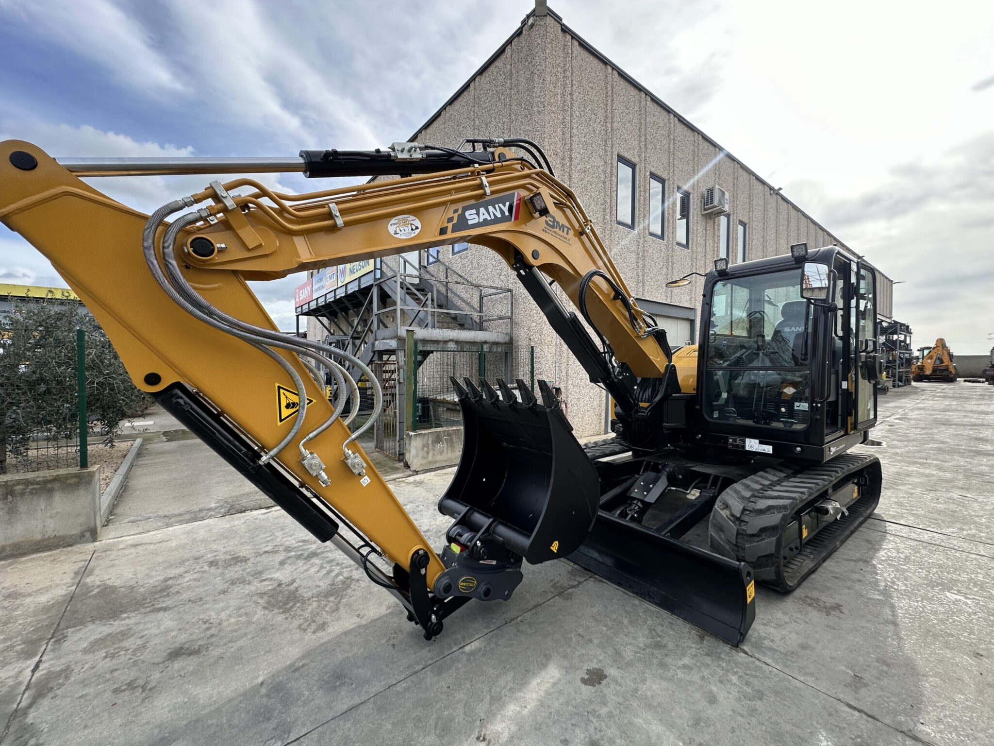 sicurezza delle macchine movimento terra -officina 3MT cagliari