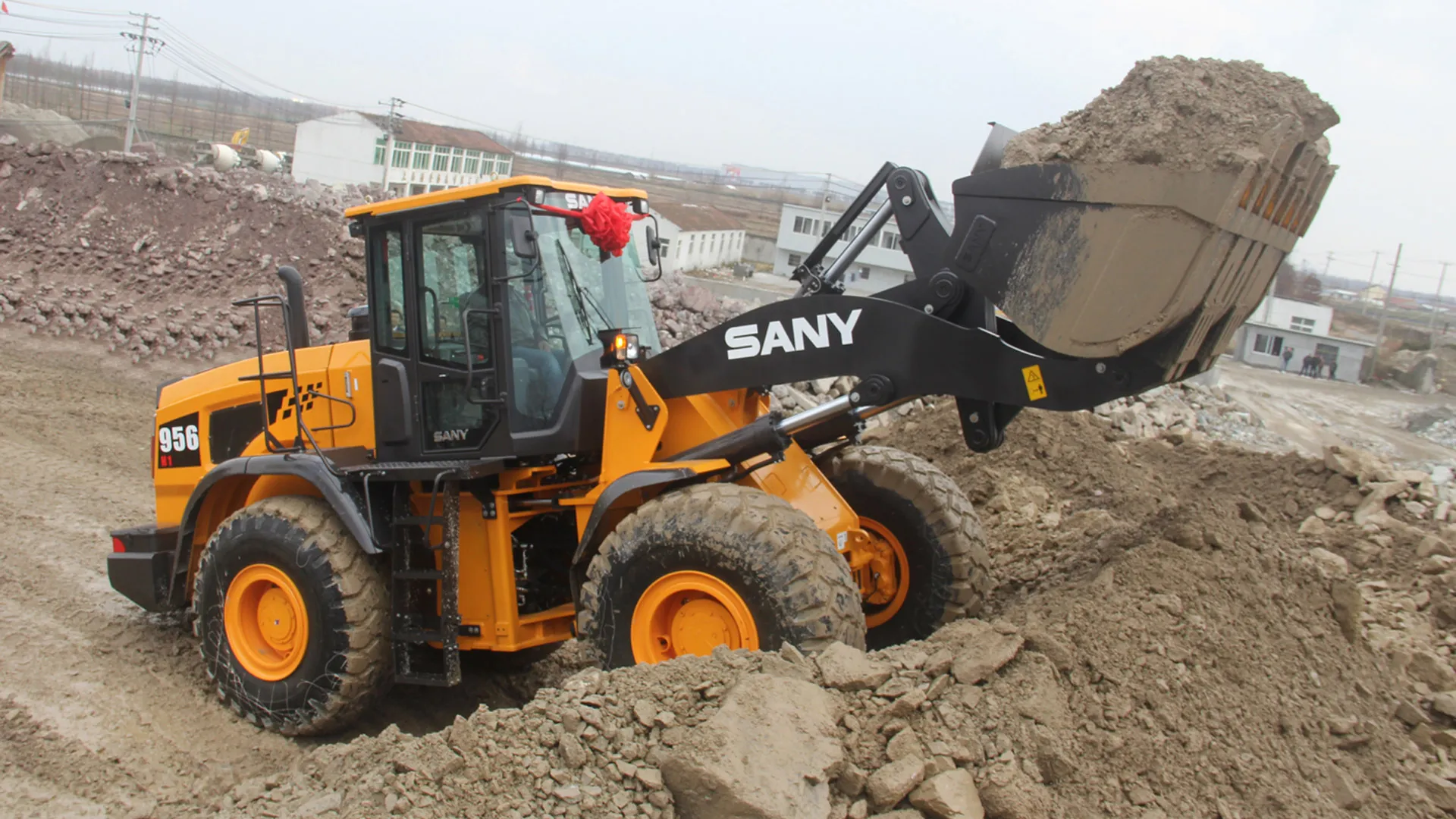 Pale gommate Sany | Officina 3MT Cagliari